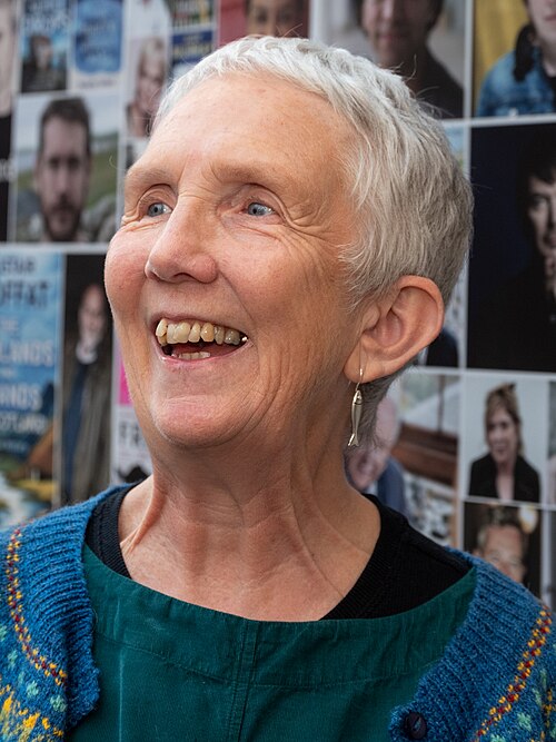 Ann Cleeves by Roger Green, CC BY-SA 2.0, via Wikimedia Commons Ann Cleeves