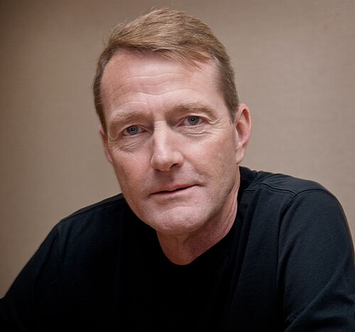 Lee Child by Mark Coggins at Flickr, CC BY 2.0, via Wikimedia Commons Lee Child