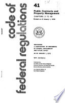 Cover of The Code of Federal Regulations of the United States of America