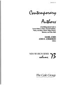 Cover of Contemporary Authors New Revision