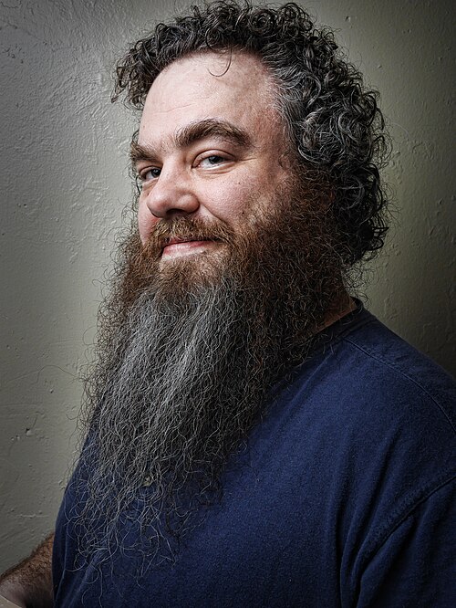 Patrick Rothfuss by Kyle Cassidy, CC BY-SA 3.0, via Wikimedia Commons Patrick Rothfuss