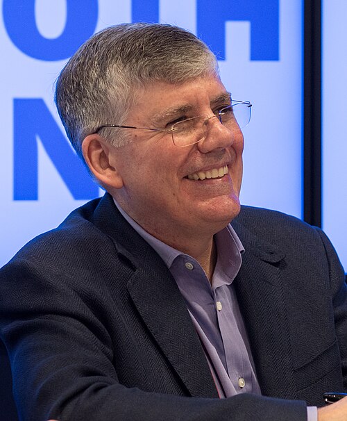 Rick Riordan by Rhododendrites, CC BY-SA 4.0, via Wikimedia Commons Rick Riordan