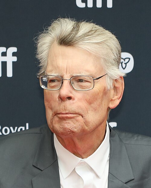 Stephen King by Kevin Payravi, CC BY-SA 4.0, via Wikimedia Commons Stephen King