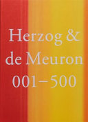 Cover of HERZOG & DE MEURON 001 - 500