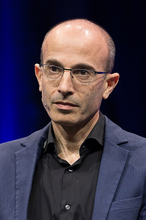 Yuval Noah Harari by Martin Kraft, CC BY-SA 4.0, via Wikimedia Commons Yuval Noah Harari
