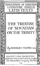 Cover of The Treatise of Novatian On the Trinity