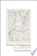Cover of The Space of Disappearance