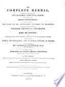 Cover of The Complete Herbal
