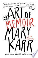 Cover of The Art of Memoir