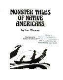 Cover of Monster Tales of Native Americans