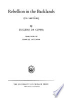 Cover of Rebellion in the Backlands