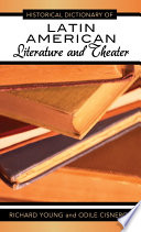Cover of Historical Dictionary of Latin American Literature and Theater