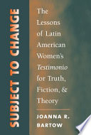 Cover of Subject to Change