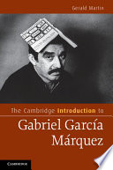 Cover of The Cambridge Introduction to Gabriel García Márquez