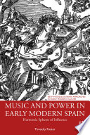 Cover of Music and Power in Early Modern Spain