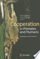 Cover of Cooperation in Primates and Humans