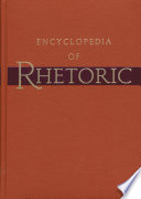 Cover of Encyclopedia of Rhetoric