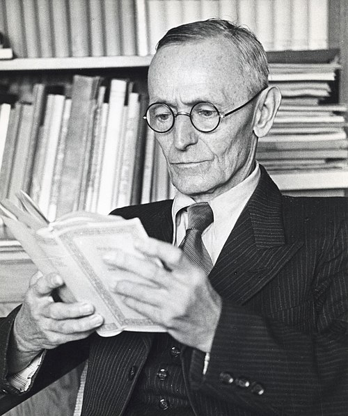 Hermann Hesse by Unknown authorUnknown author, CC BY-SA 3.0 nl, via Wikimedia Commons Hermann Hesse