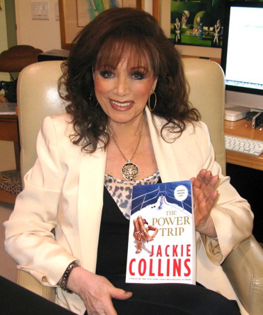 Jackie Collins by Cyotethndr, CC BY-SA 3.0, via Wikimedia Commons Jackie Collins