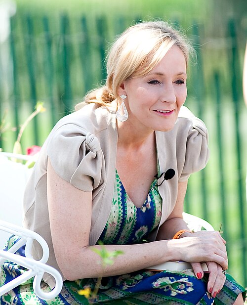 Jk Rowling by Daniel Ogren, CC BY 2.0, via Wikimedia Commons Jk Rowling