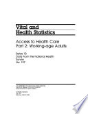 Cover of Access to Health Care