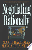 Cover of Negotiating Rationally