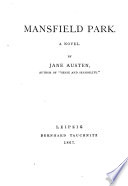 Cover of Mansfield Park